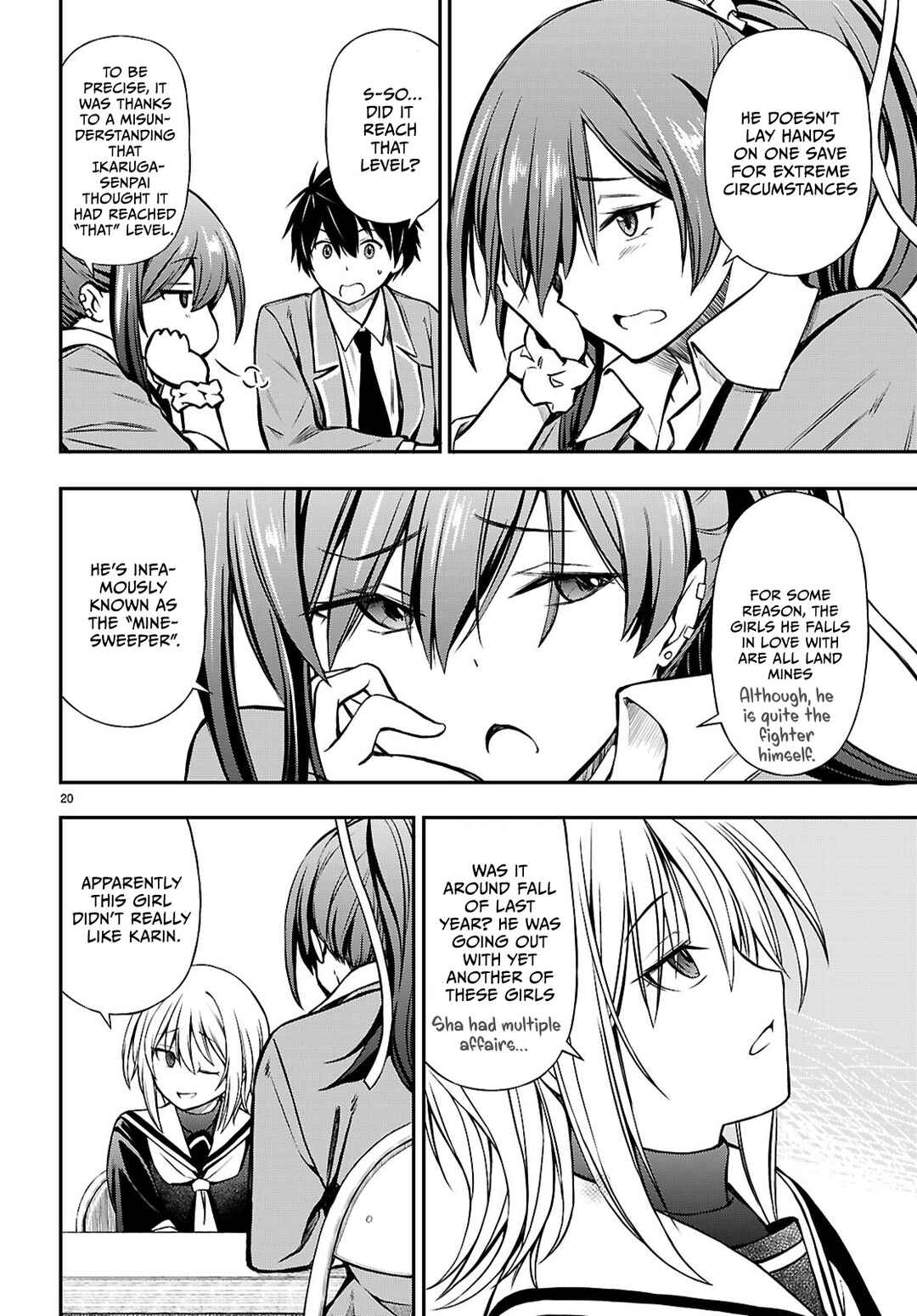 Page 20 Chapter 14 Houkago wa Kenka Saikyou no Gal ni Tsurekomareru Seikatsu - Kanojotachi ni Sukarete, Boku mo Saikyou ni!?