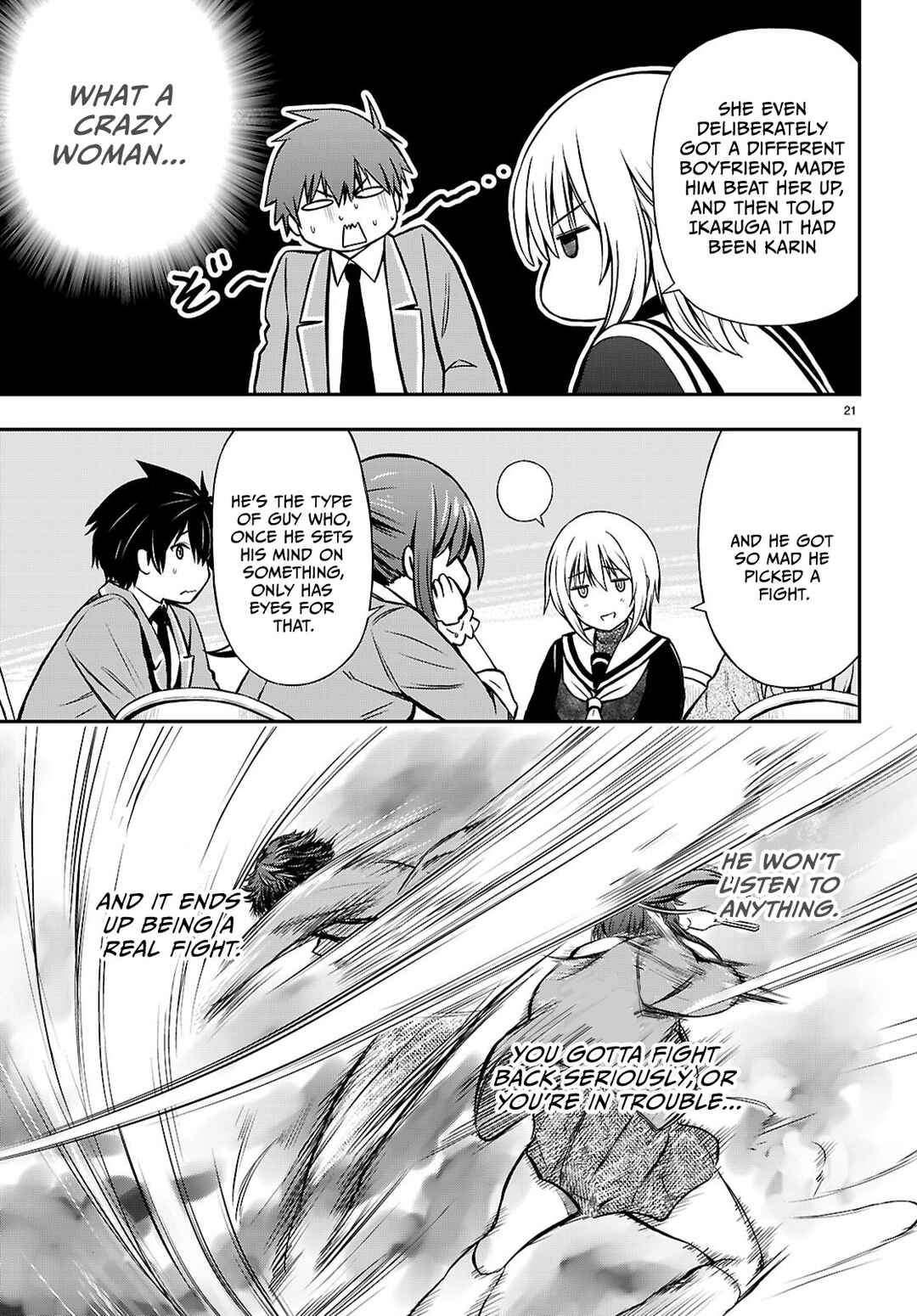 Page 21 Chapter 14 Houkago wa Kenka Saikyou no Gal ni Tsurekomareru Seikatsu - Kanojotachi ni Sukarete, Boku mo Saikyou ni!?