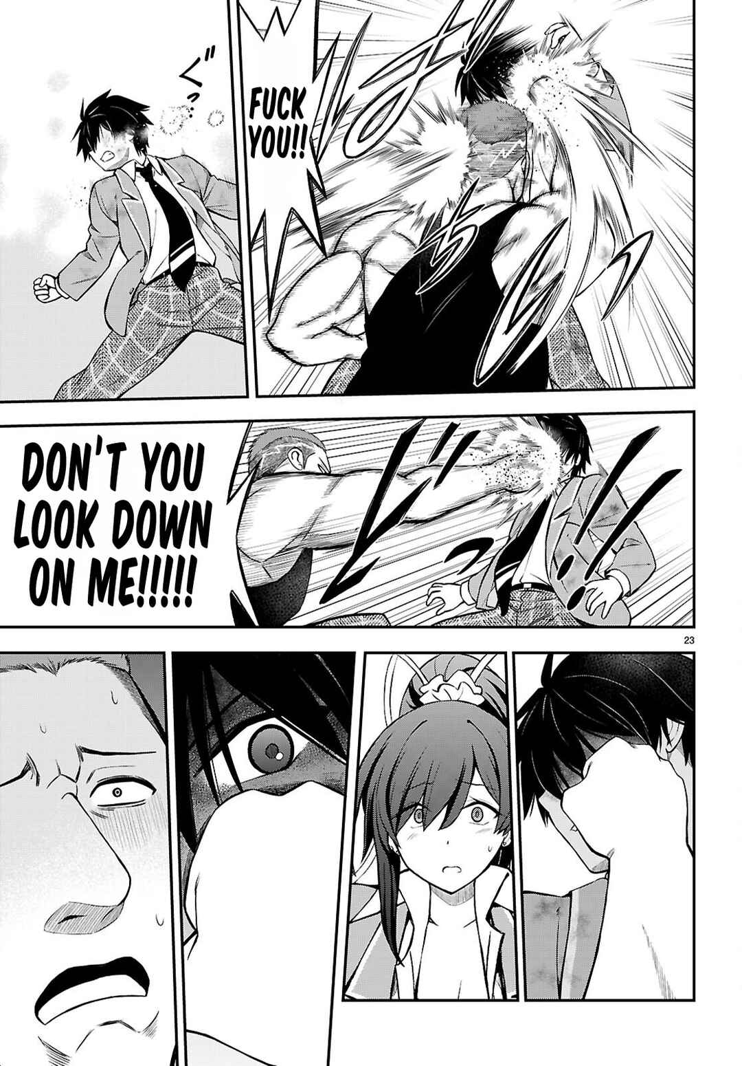 Page 23 Chapter 11 Houkago wa Kenka Saikyou no Gal ni Tsurekomareru Seikatsu - Kanojotachi ni Sukarete, Boku mo Saikyou ni!?