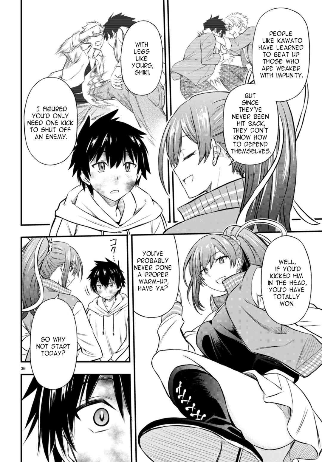 Page 39 Chapter 1 Houkago wa Kenka Saikyou no Gal ni Tsurekomareru Seikatsu - Kanojotachi ni Sukarete, Boku mo Saikyou ni!?