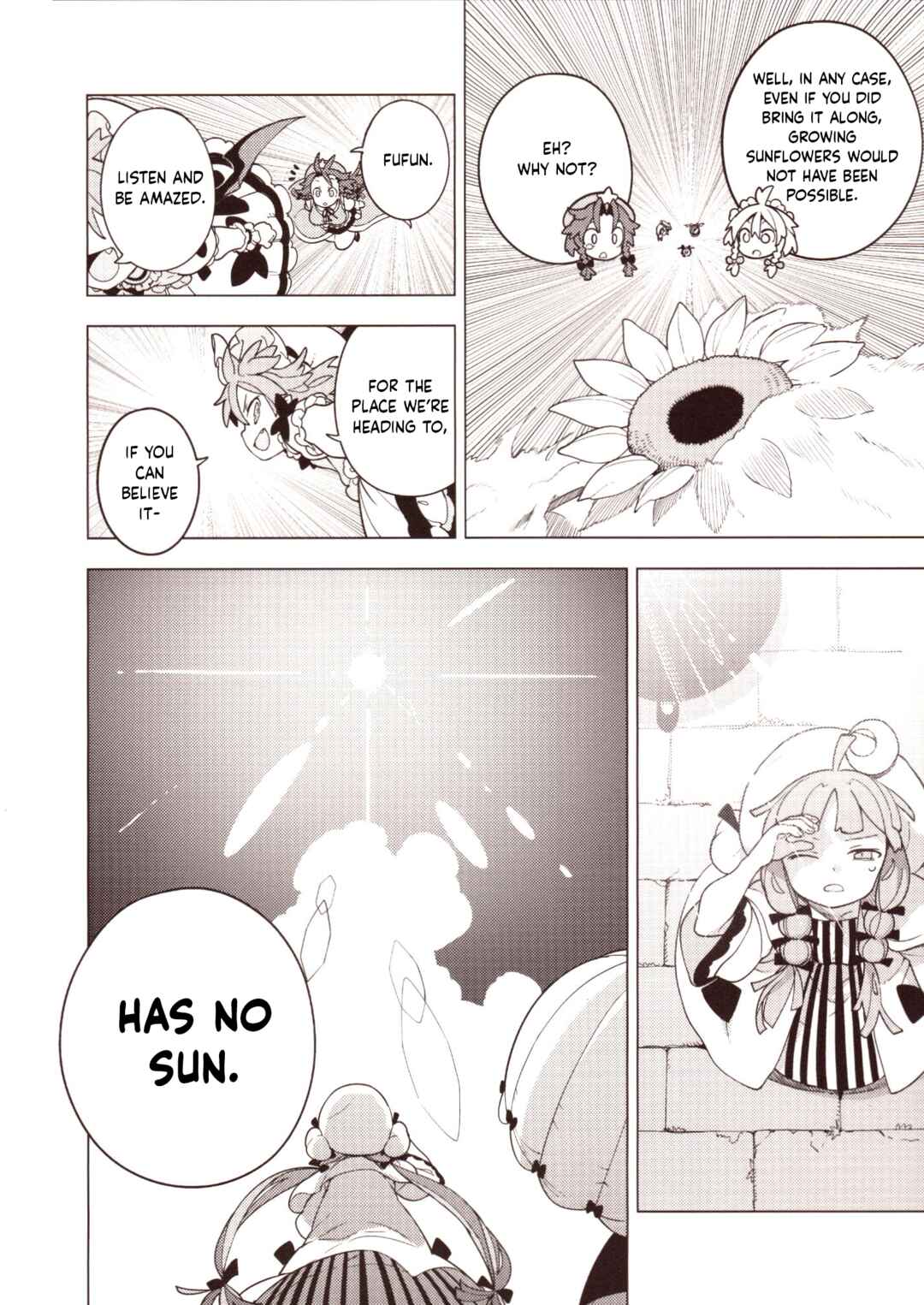 Page 35 Chapter 2 Touhou - HOME ~Tsuki to Taiyou ga Deau Basho~ (Doujinshi)