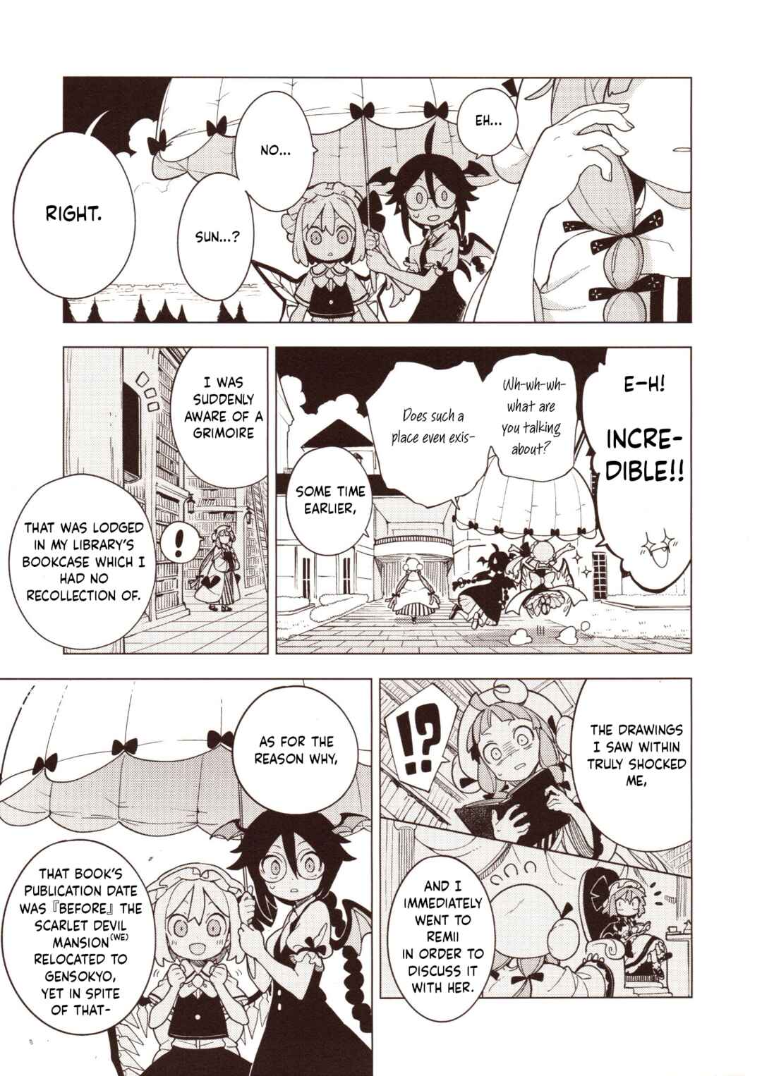Page 36 Chapter 2 Touhou - HOME ~Tsuki to Taiyou ga Deau Basho~ (Doujinshi)