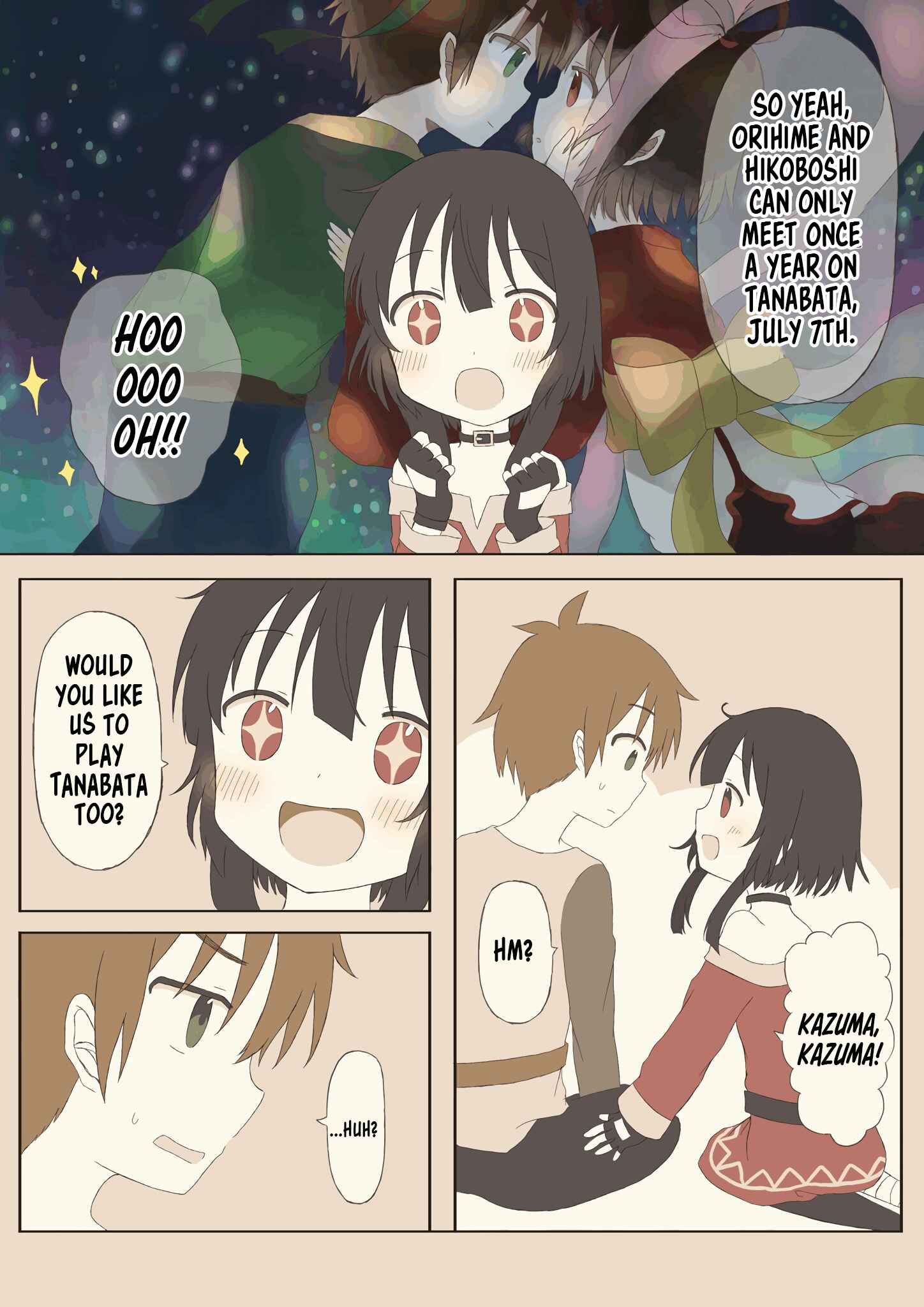Page 1 Chapter Unknown_0140 Kono Subarashii Sekai ni Shukufuku wo! - KazuMegus Tanabata