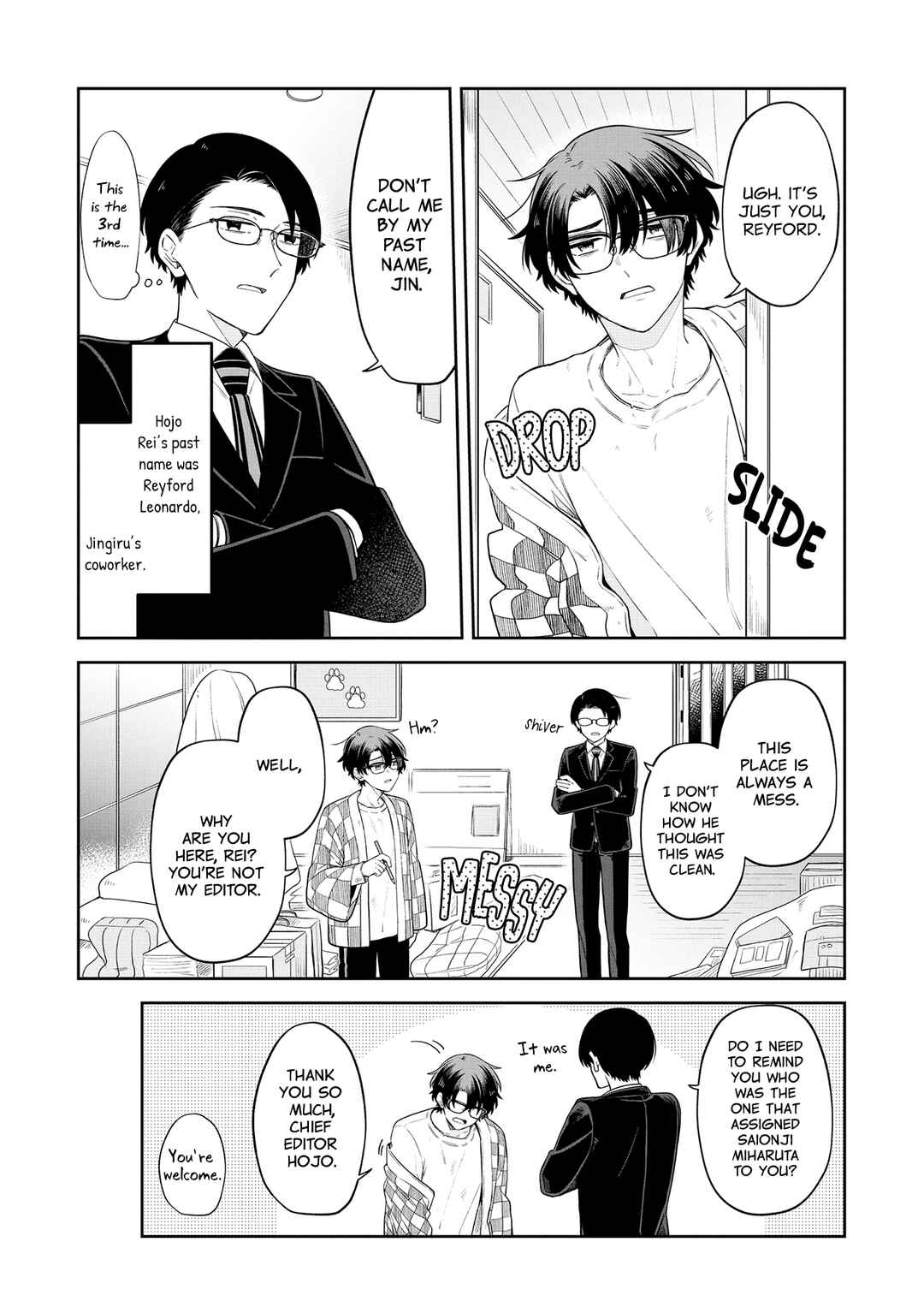 Page 6 Chapter 3 Zense de Koroshita Aite no Tantou Henshuu ni Narimashita