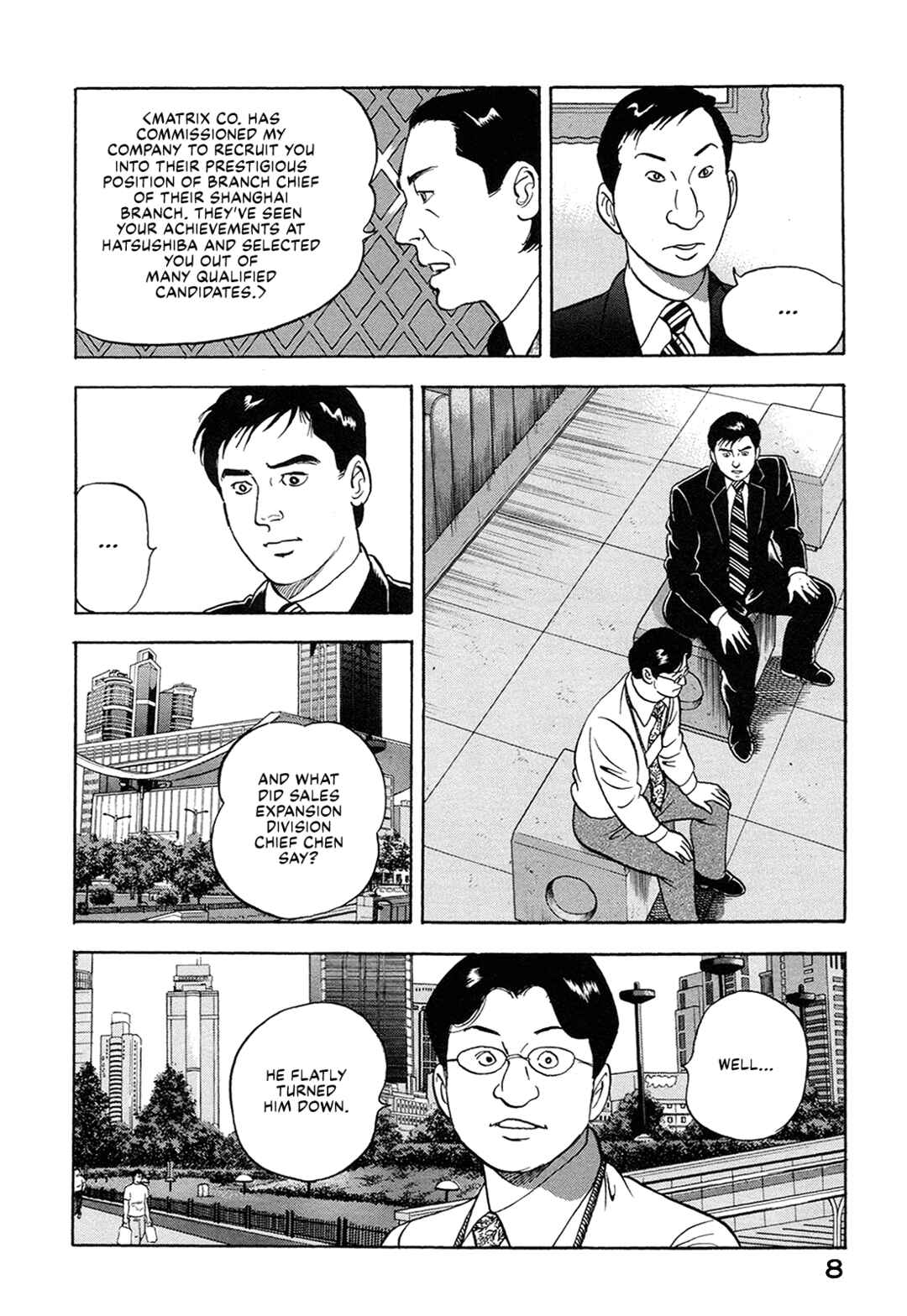 Page 10 Chapter 53 Managing Director Shima Kōsaku