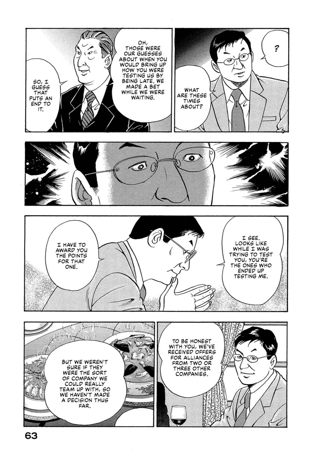 Page 13 Chapter 30 Managing Director Shima Kōsaku