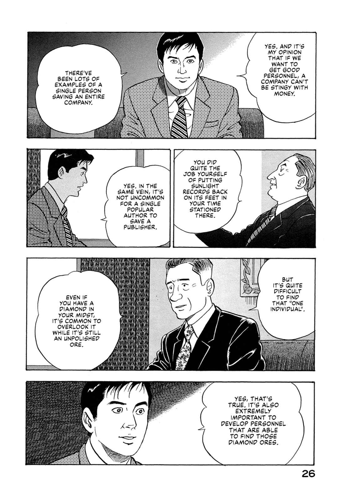 Page 8 Chapter 54 Managing Director Shima Kōsaku
