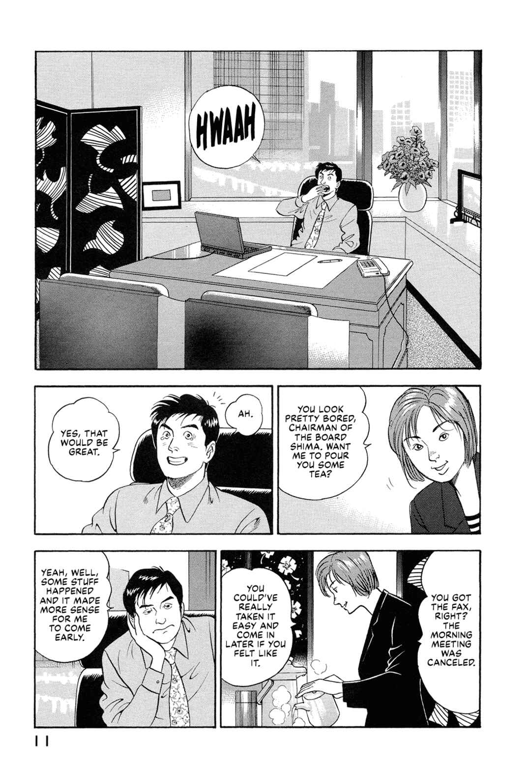 Page 13 Chapter 14 Managing Director Shima Kōsaku