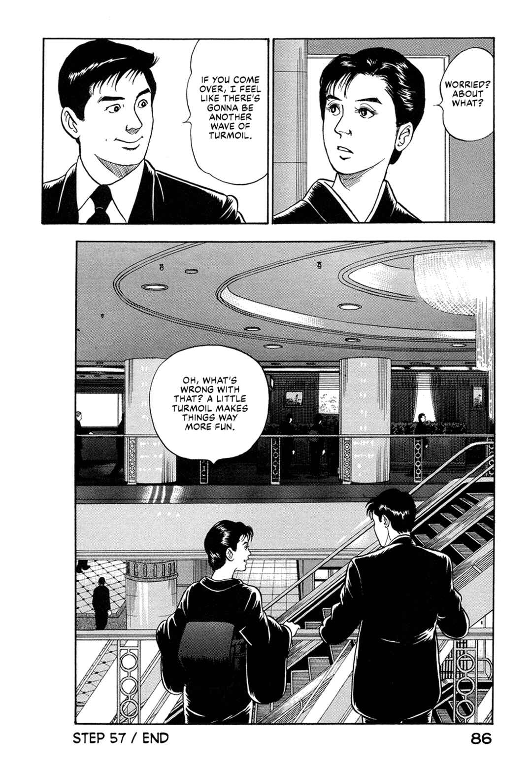 Page 16 Chapter 57 Managing Director Shima Kōsaku