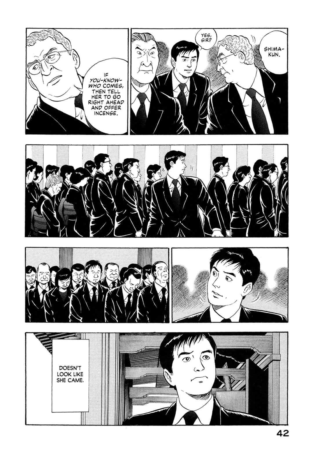 Page 4 Chapter 3 Managing Director Shima Kōsaku
