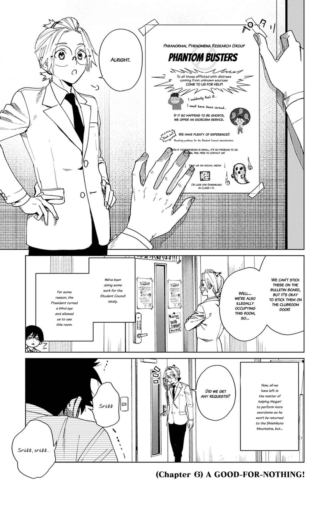 Page 1 Chapter 6 Phantom Busters