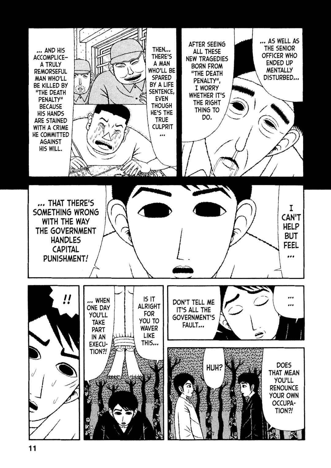 Page 8 Chapter 31 Mori no Asagao - Shinjin Keimukan to Aru Shikeishuu no Monogatari