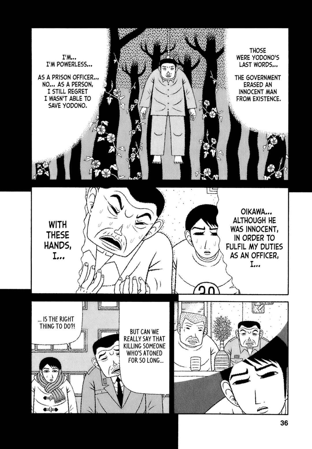 Page 10 Chapter 62 Mori no Asagao - Shinjin Keimukan to Aru Shikeishuu no Monogatari