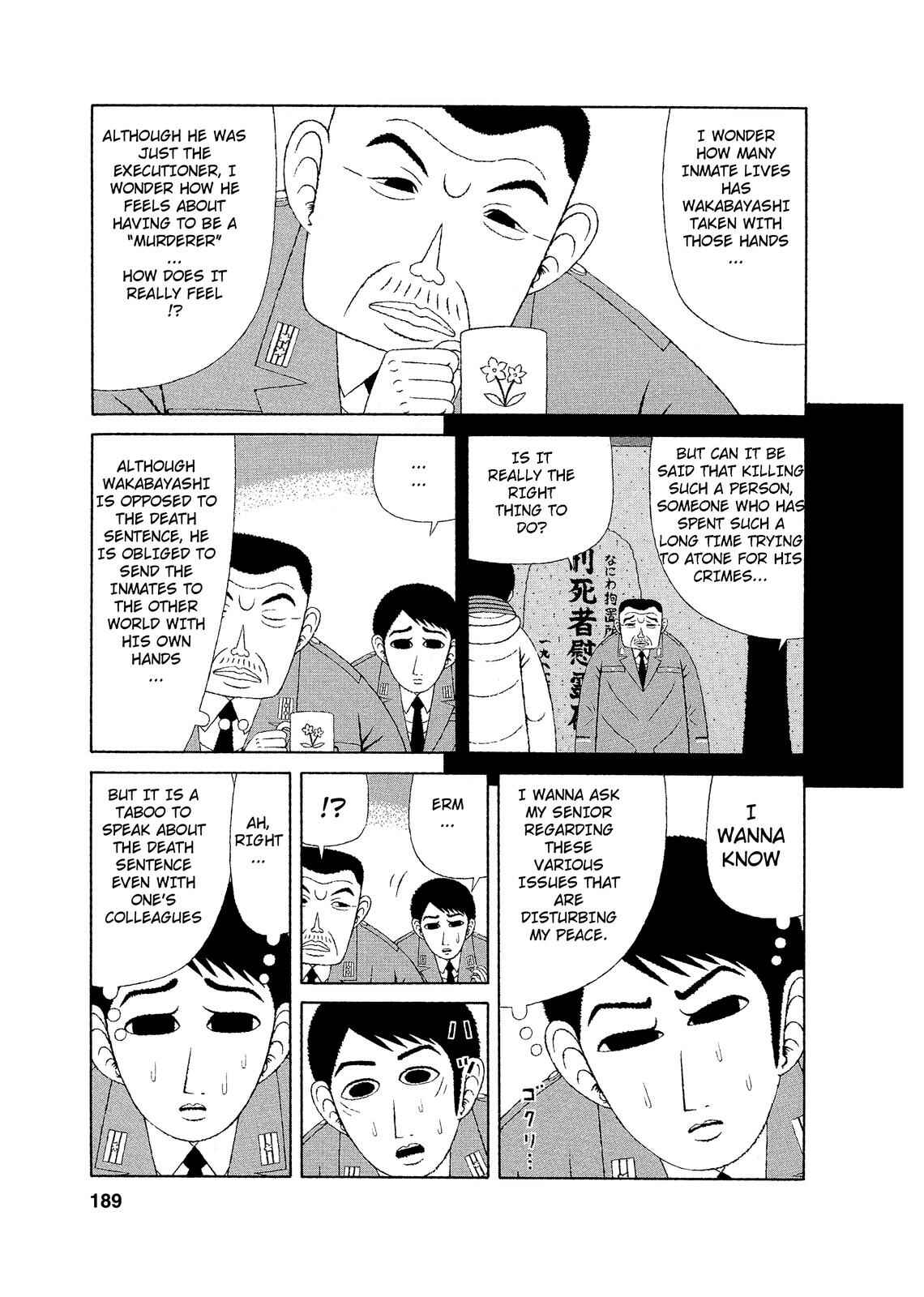 Page 9 Chapter 9 Mori no Asagao - Shinjin Keimukan to Aru Shikeishuu no Monogatari