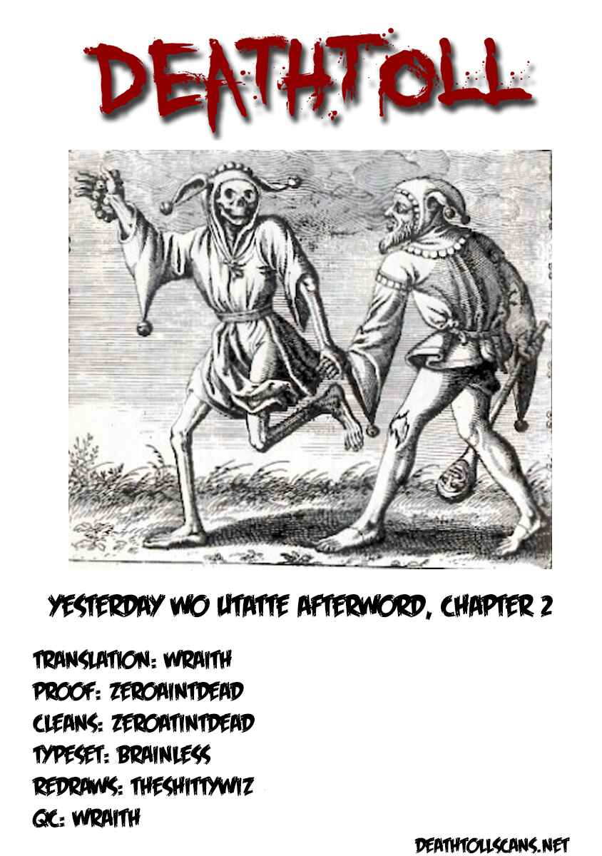Page 26 Chapter 2 Yesterday wo Utatte afterword