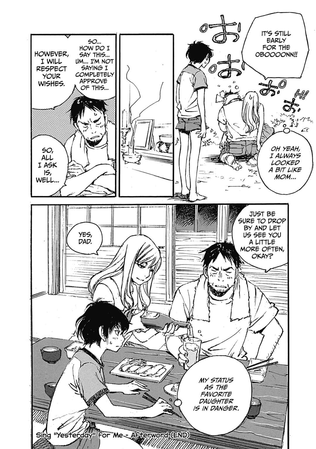 Page 25 Chapter 5 Yesterday wo Utatte afterword