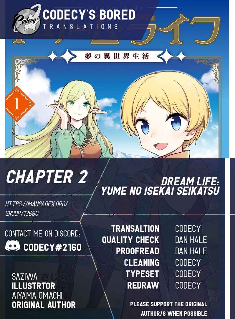 Page 1 Chapter 2.1 Dream Life: Yume no Isekai Seikatsu