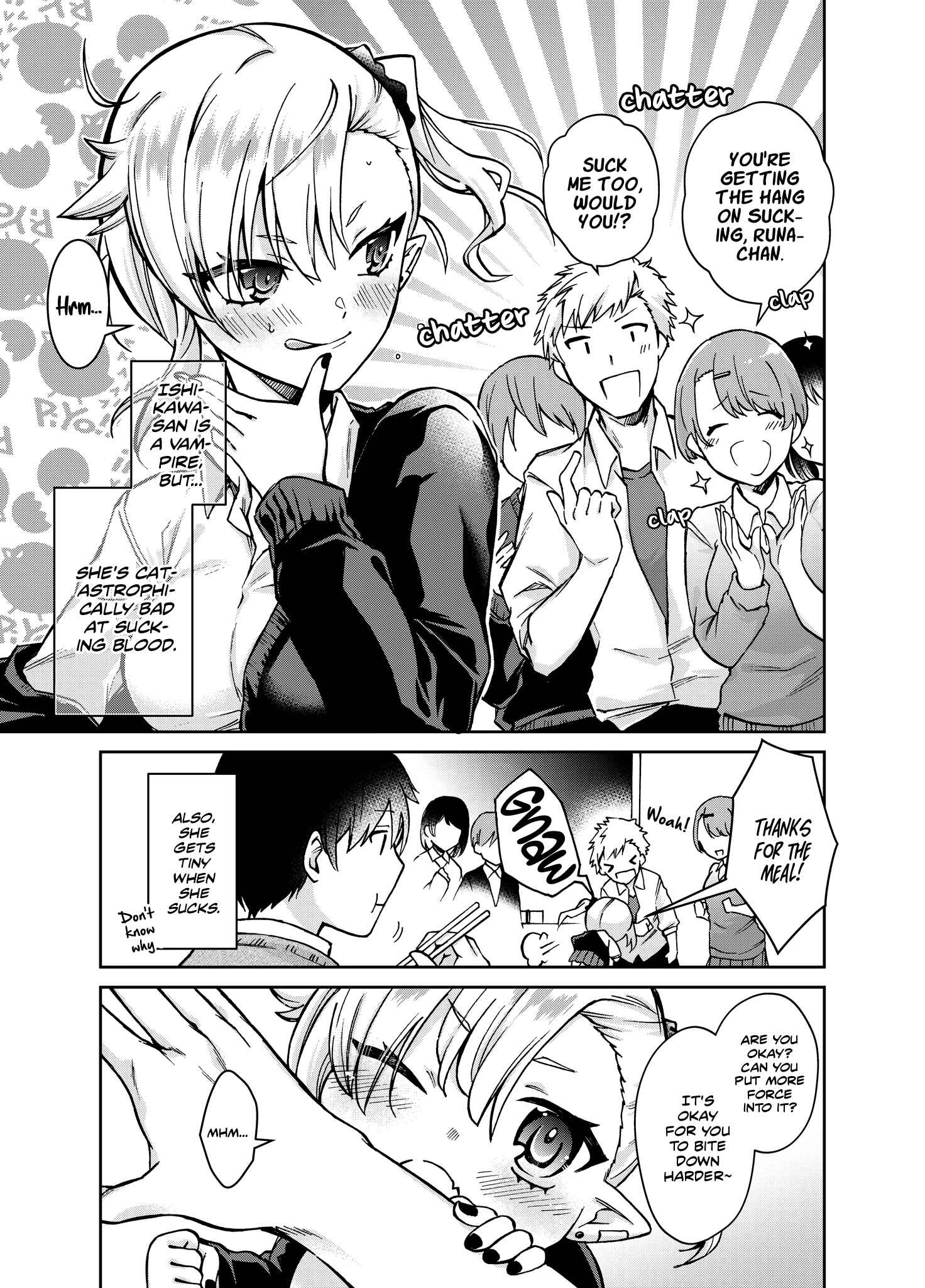 Page 3 Chapter 1 Chi wo Suu no ga Meccha Heta na Kyuuketsuki (Pre-Serialization)