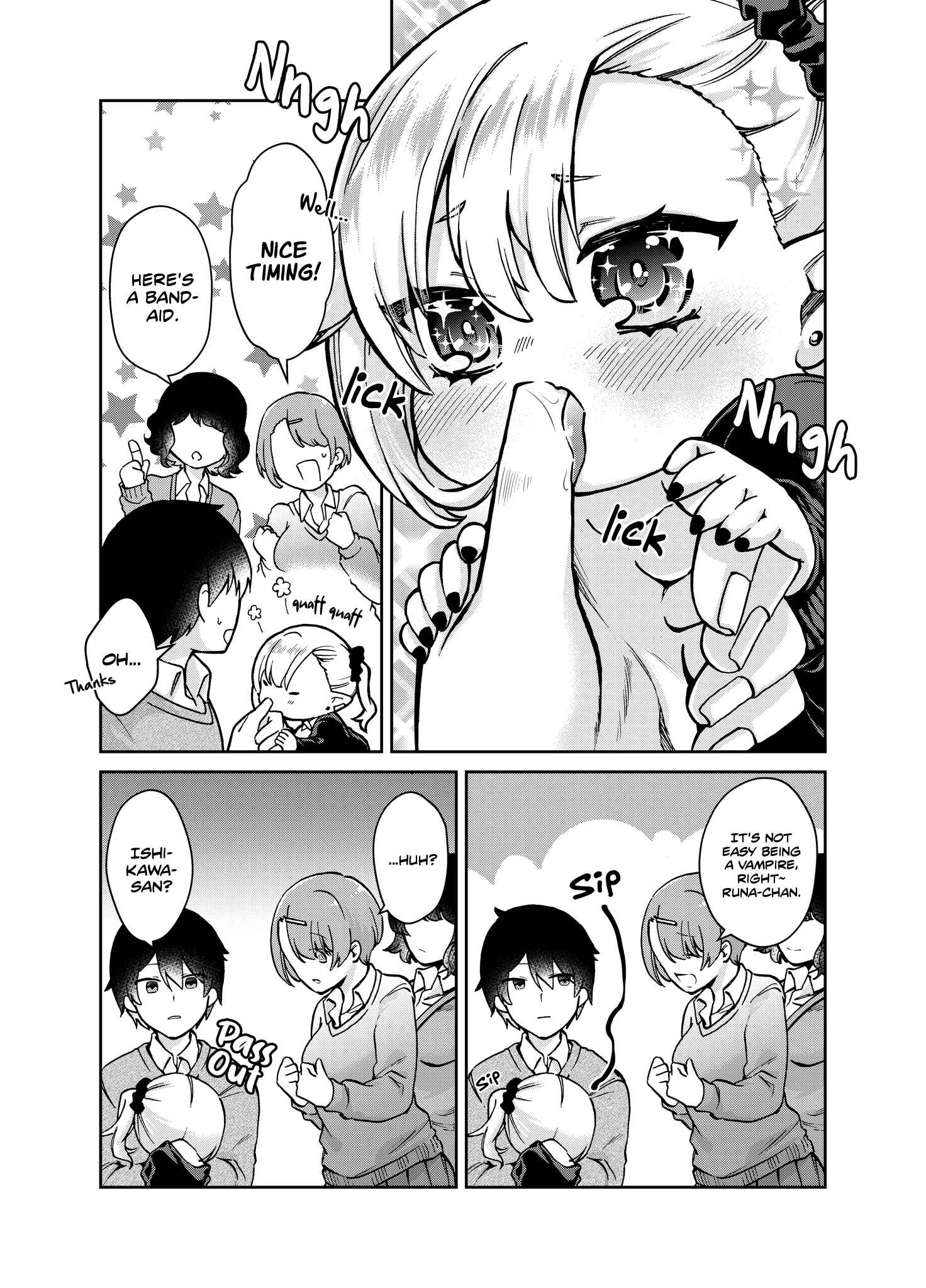 Page 8 Chapter 1 Chi wo Suu no ga Meccha Heta na Kyuuketsuki (Pre-Serialization)