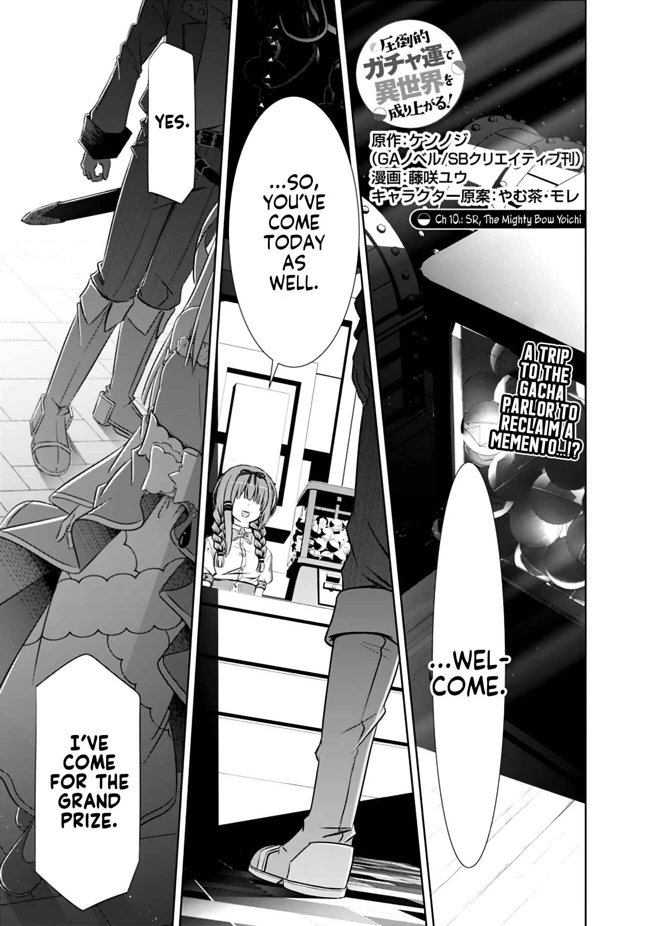 Page 2 Chapter 10 Attouteki Gacha un de Isekai wo Nariagaru!