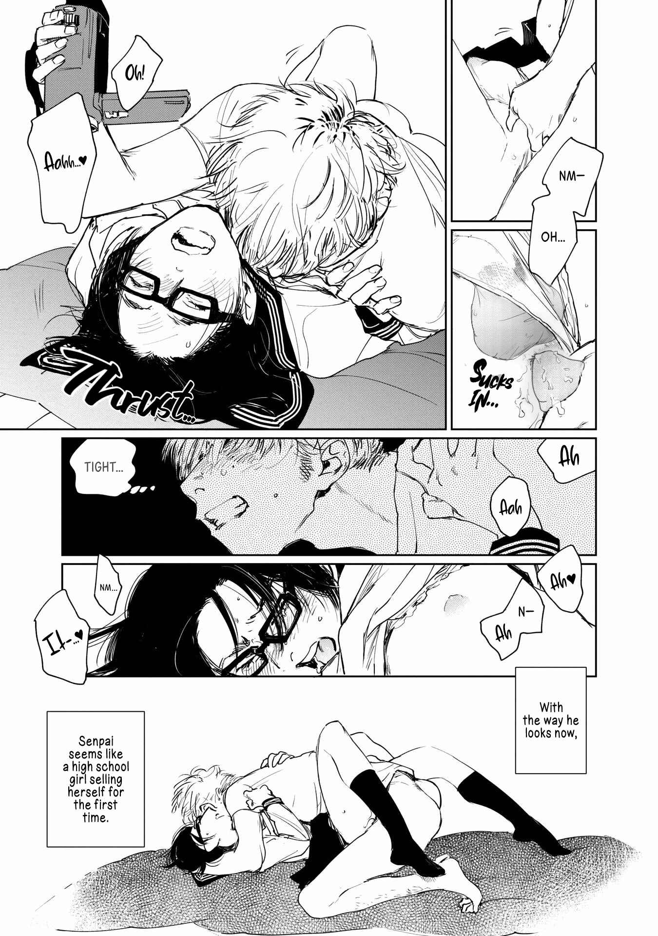 Page 14 Chapter 1 Senpai wa Jyoshikousei ♂