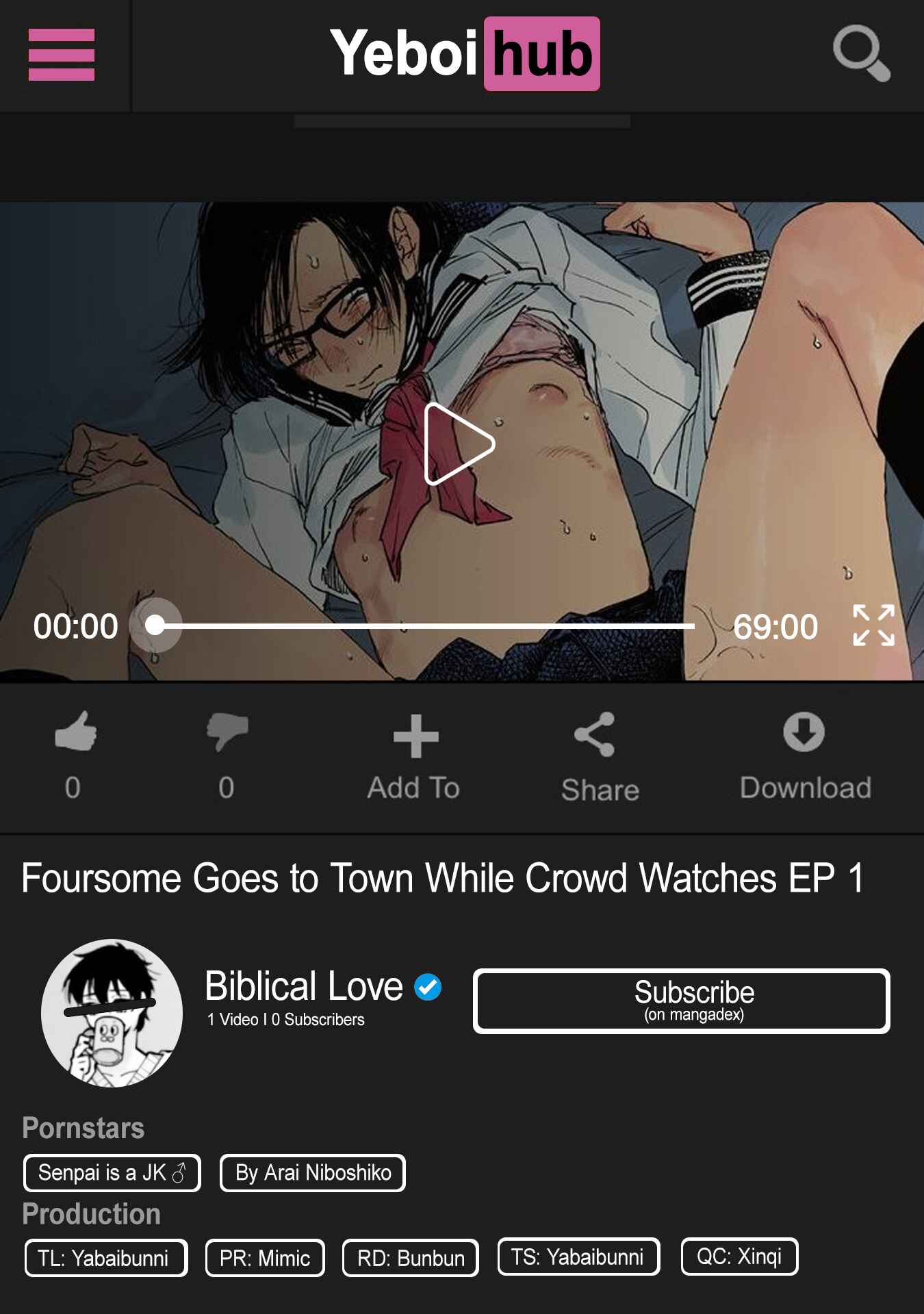 Page 35 Chapter 1 Senpai wa Jyoshikousei ♂