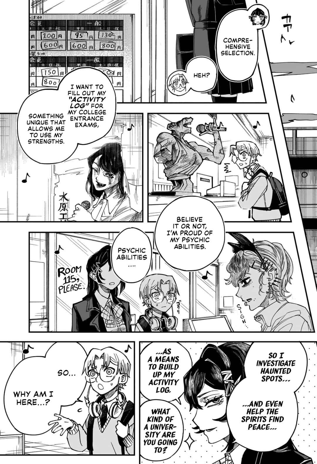 Page 9 Chapter Unknown_3a64 The Origin Story of the Chikuwaga Hills High School Exorcism Club.