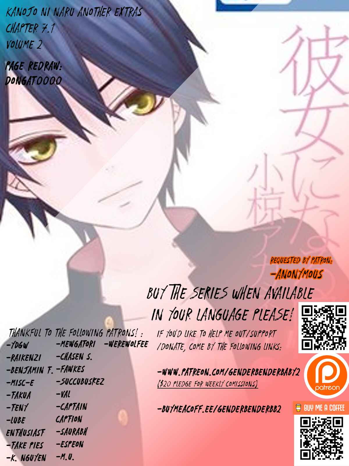Page 1 Chapter 7.1 Kanojo ni Naru Hi Another