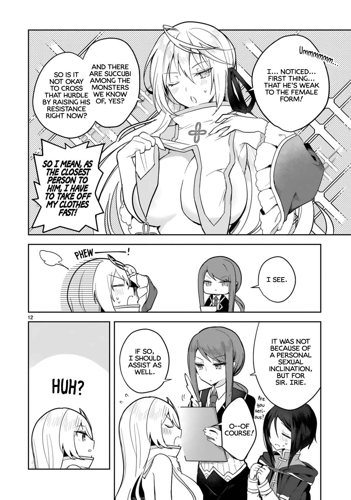 Page 12 Chapter 4 Shiro Majutsushi wa Yuusha no Level wo Agetakunai