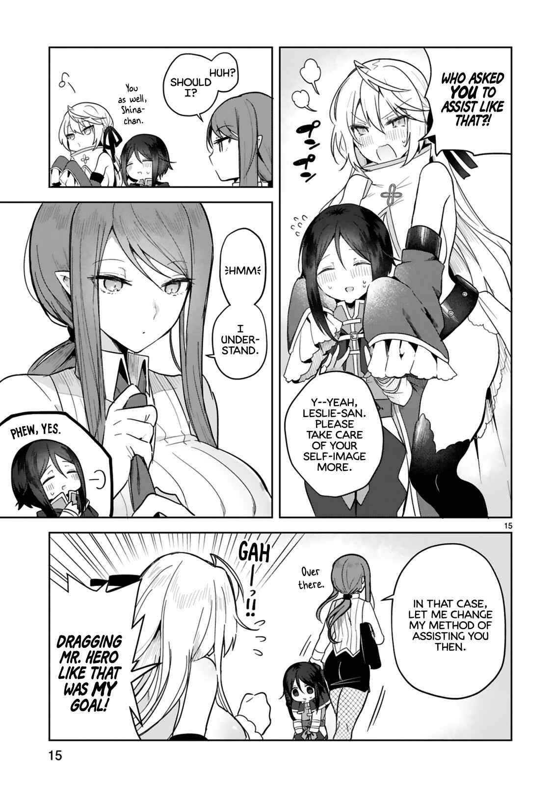 Page 15 Chapter 4 Shiro Majutsushi wa Yuusha no Level wo Agetakunai