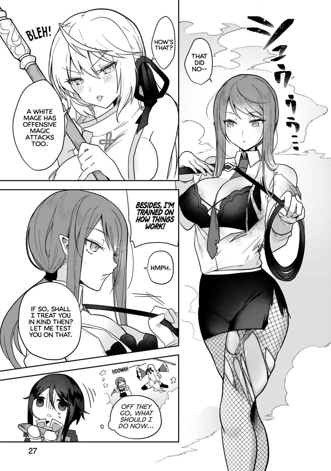Page 27 Chapter 4 Shiro Majutsushi wa Yuusha no Level wo Agetakunai