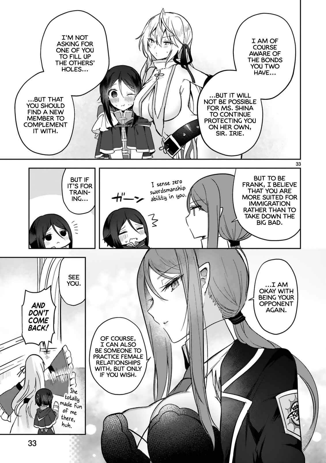 Page 33 Chapter 4 Shiro Majutsushi wa Yuusha no Level wo Agetakunai