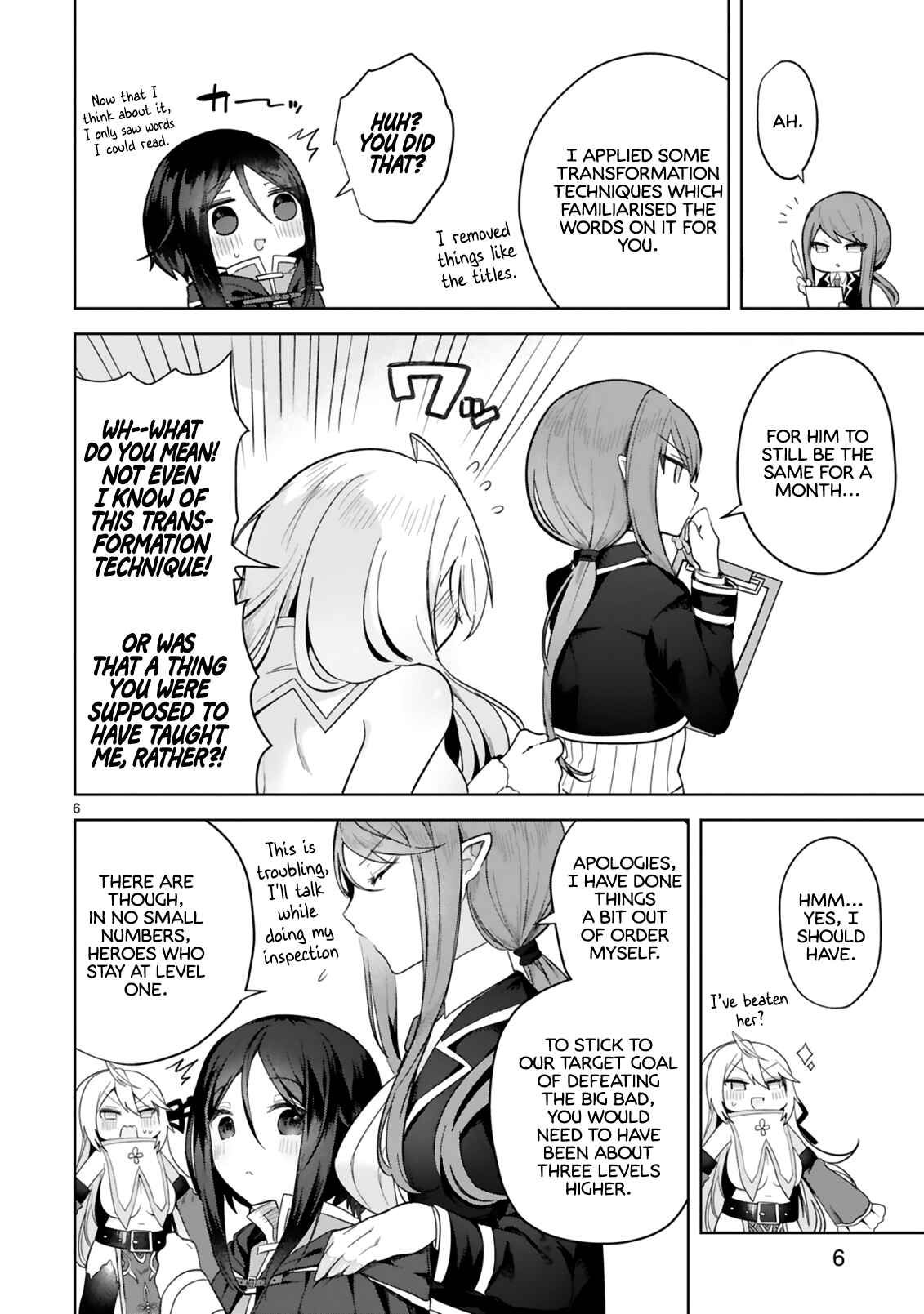 Page 6 Chapter 4 Shiro Majutsushi wa Yuusha no Level wo Agetakunai
