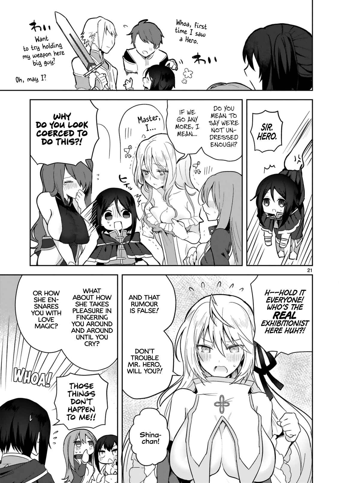 Page 21 Chapter 3 Shiro Majutsushi wa Yuusha no Level wo Agetakunai