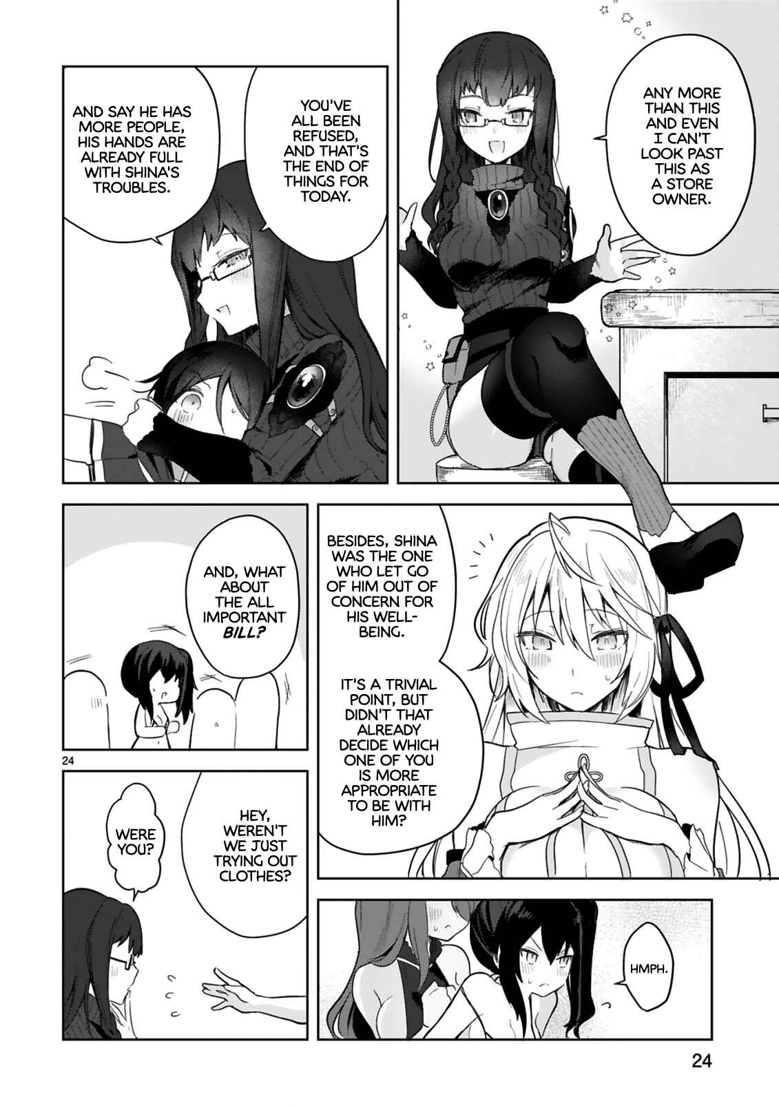 Page 24 Chapter 3 Shiro Majutsushi wa Yuusha no Level wo Agetakunai