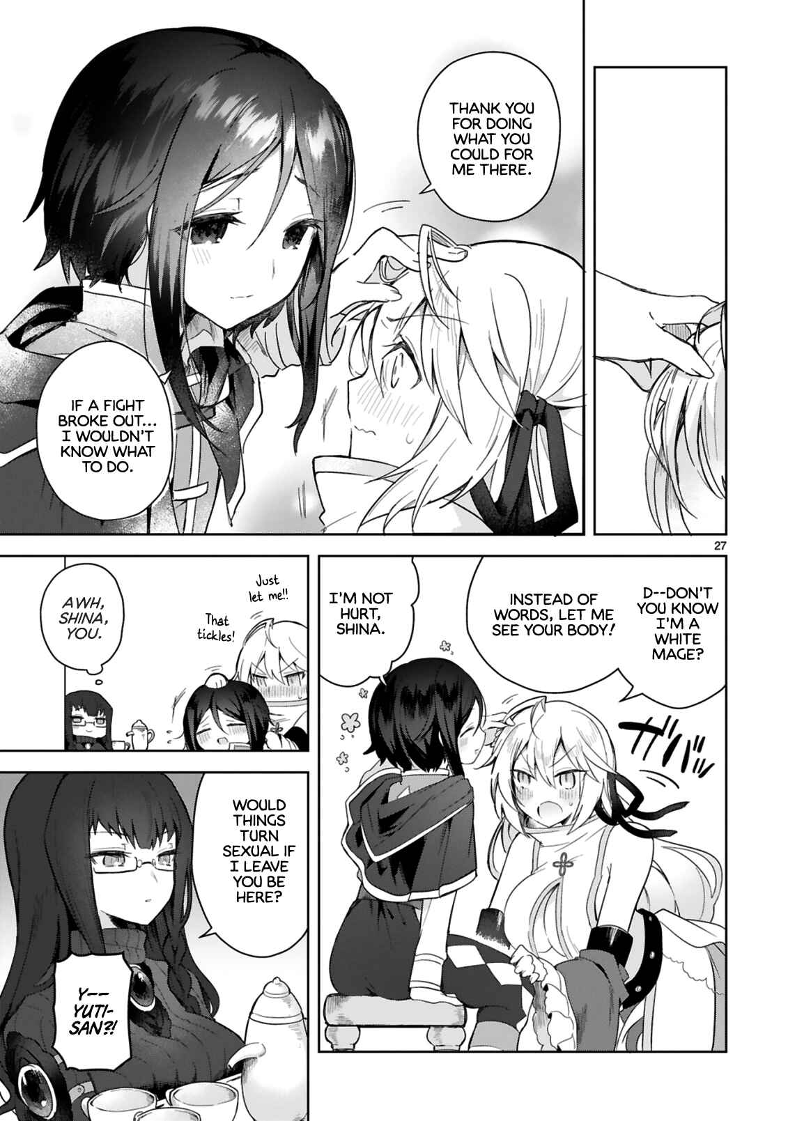 Page 27 Chapter 3 Shiro Majutsushi wa Yuusha no Level wo Agetakunai