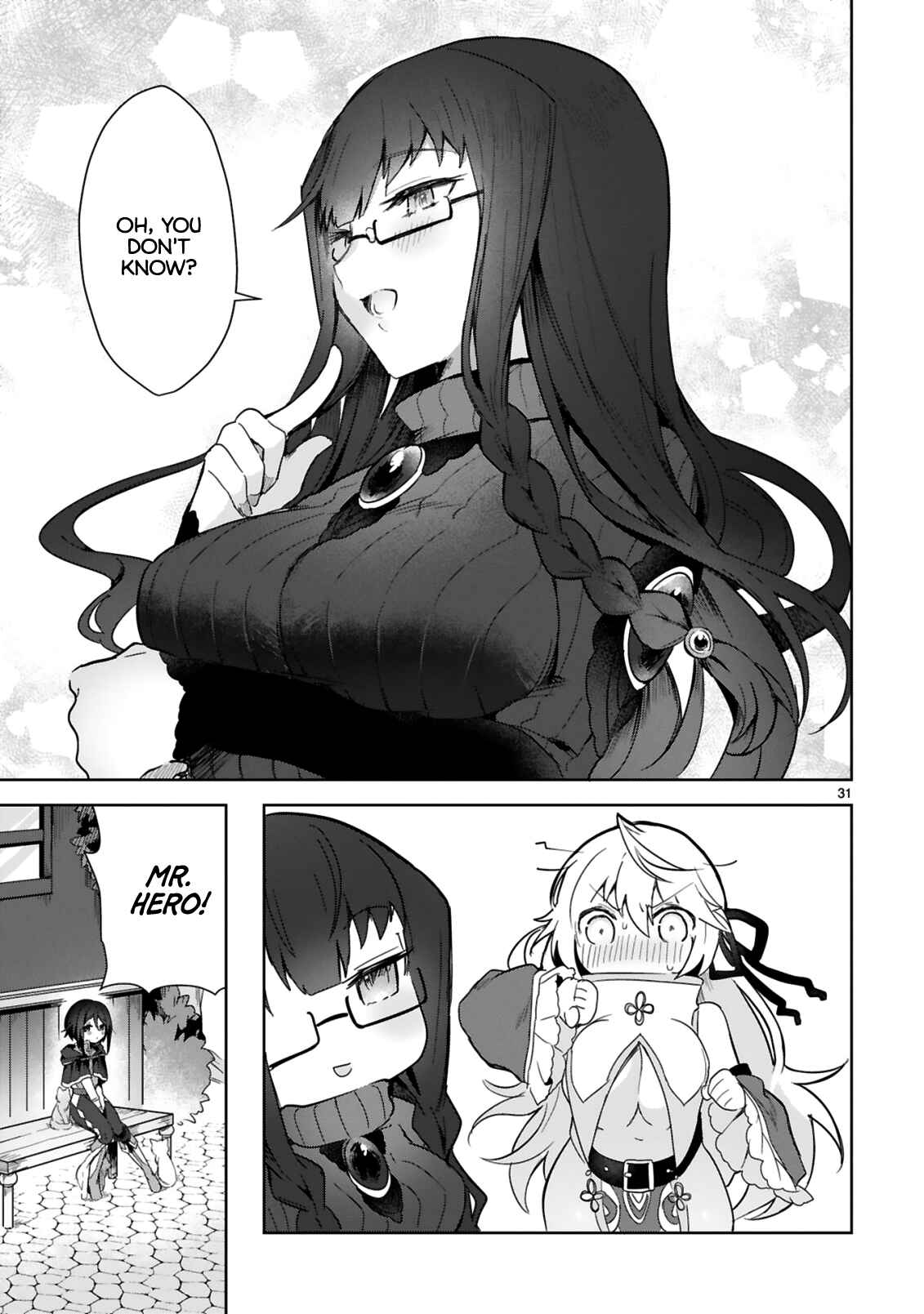 Page 31 Chapter 3 Shiro Majutsushi wa Yuusha no Level wo Agetakunai