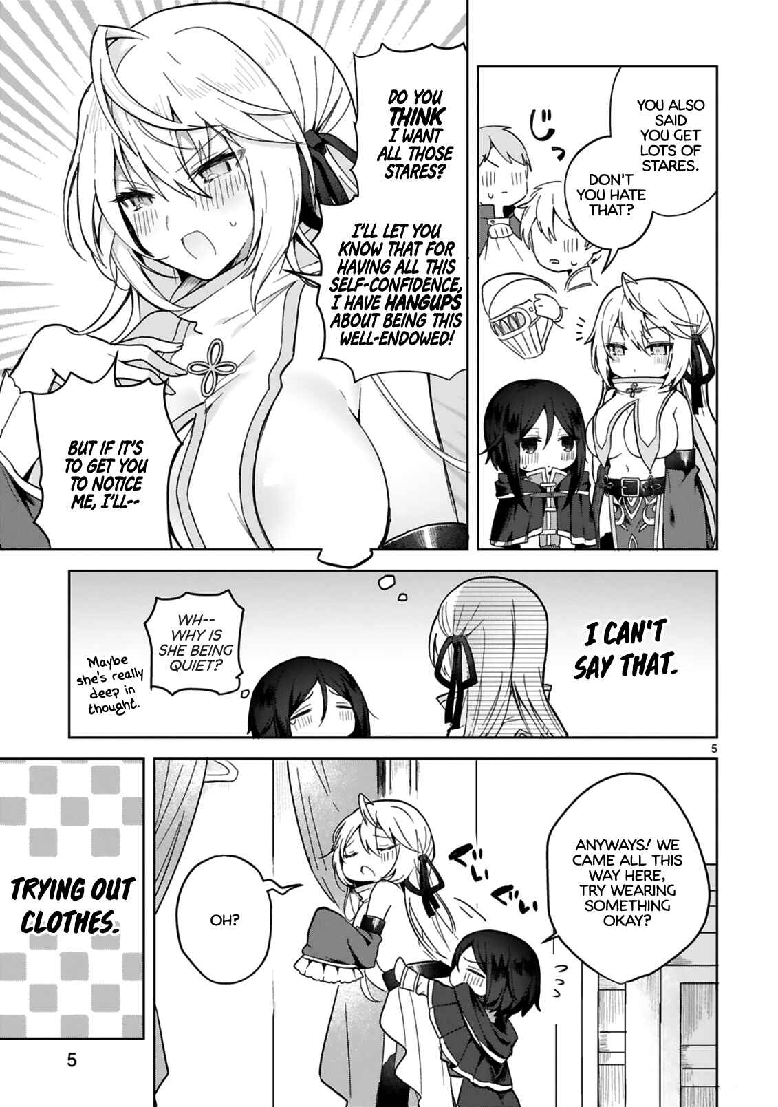 Page 5 Chapter 3 Shiro Majutsushi wa Yuusha no Level wo Agetakunai