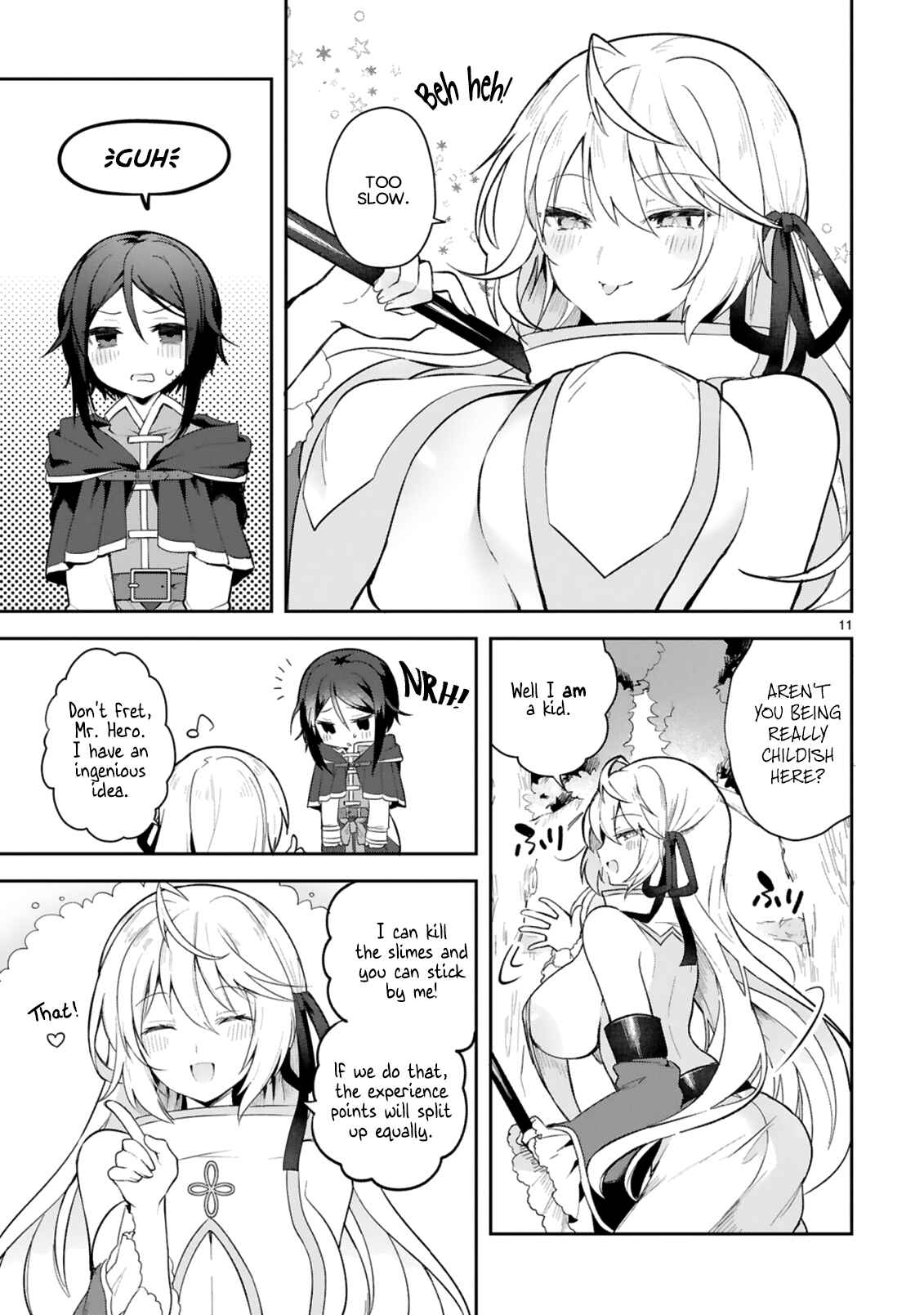 Page 11 Chapter 2 Shiro Majutsushi wa Yuusha no Level wo Agetakunai