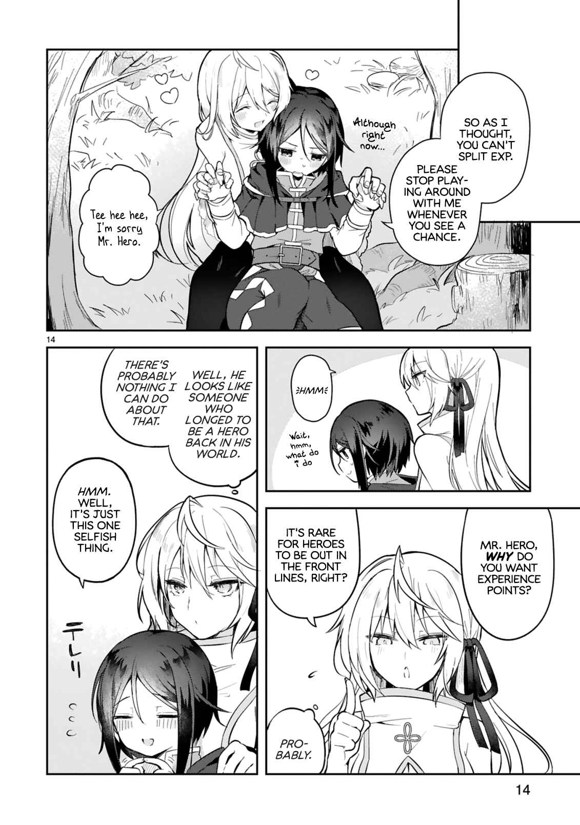 Page 14 Chapter 2 Shiro Majutsushi wa Yuusha no Level wo Agetakunai
