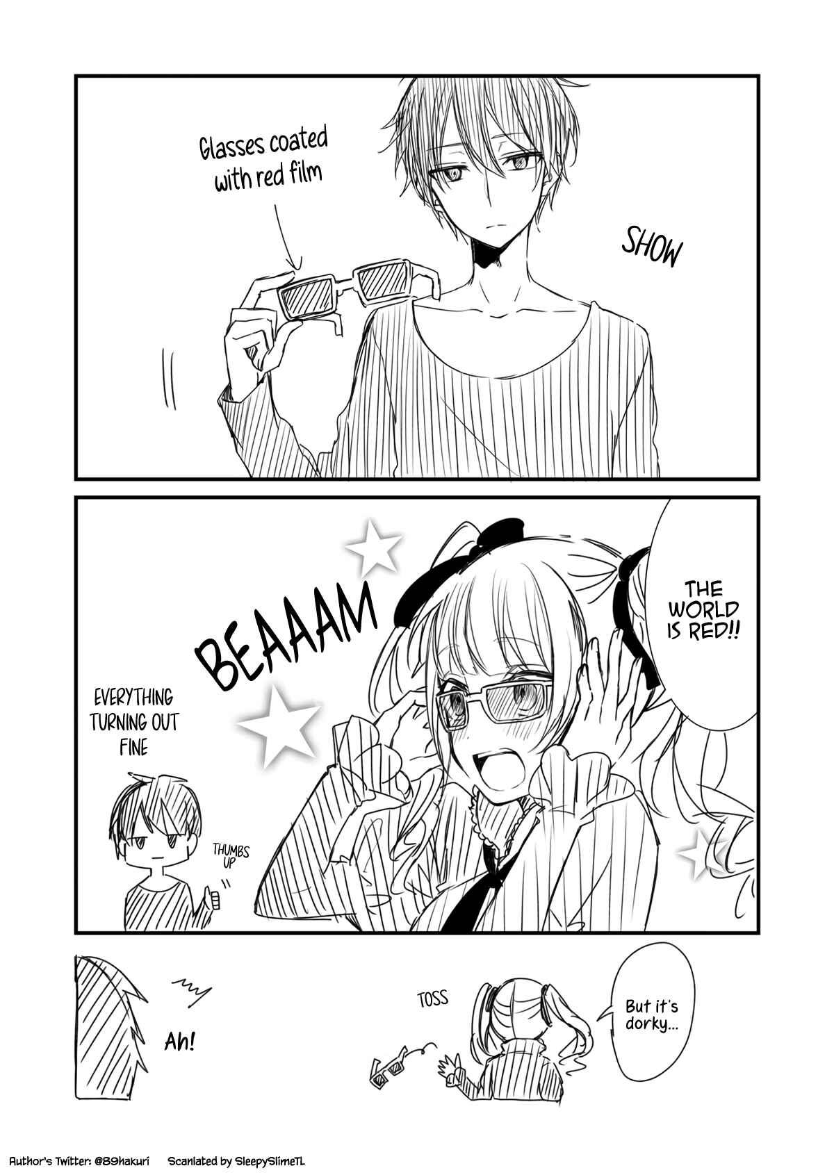 Page 1 Chapter 2.5 The Girl Has a Love for All Things Red