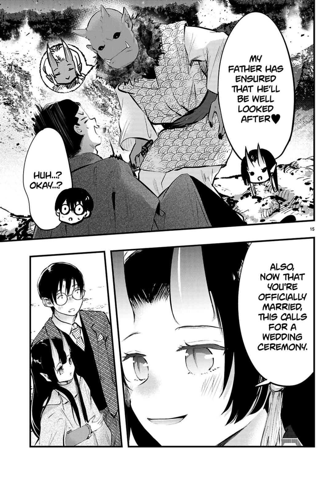 Page 15 Chapter 19 Tsuma no Kigen de Tenkou ga Kawaru Hanashi