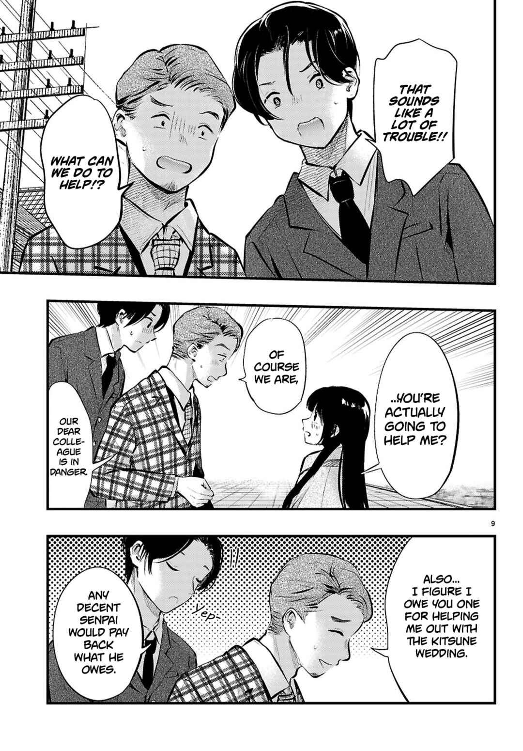 Page 9 Chapter 18 Tsuma no Kigen de Tenkou ga Kawaru Hanashi