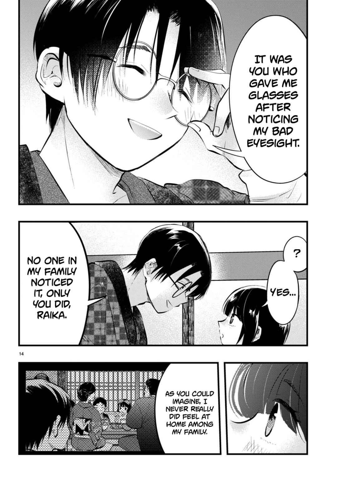 Page 14 Chapter 13 Tsuma no Kigen de Tenkou ga Kawaru Hanashi