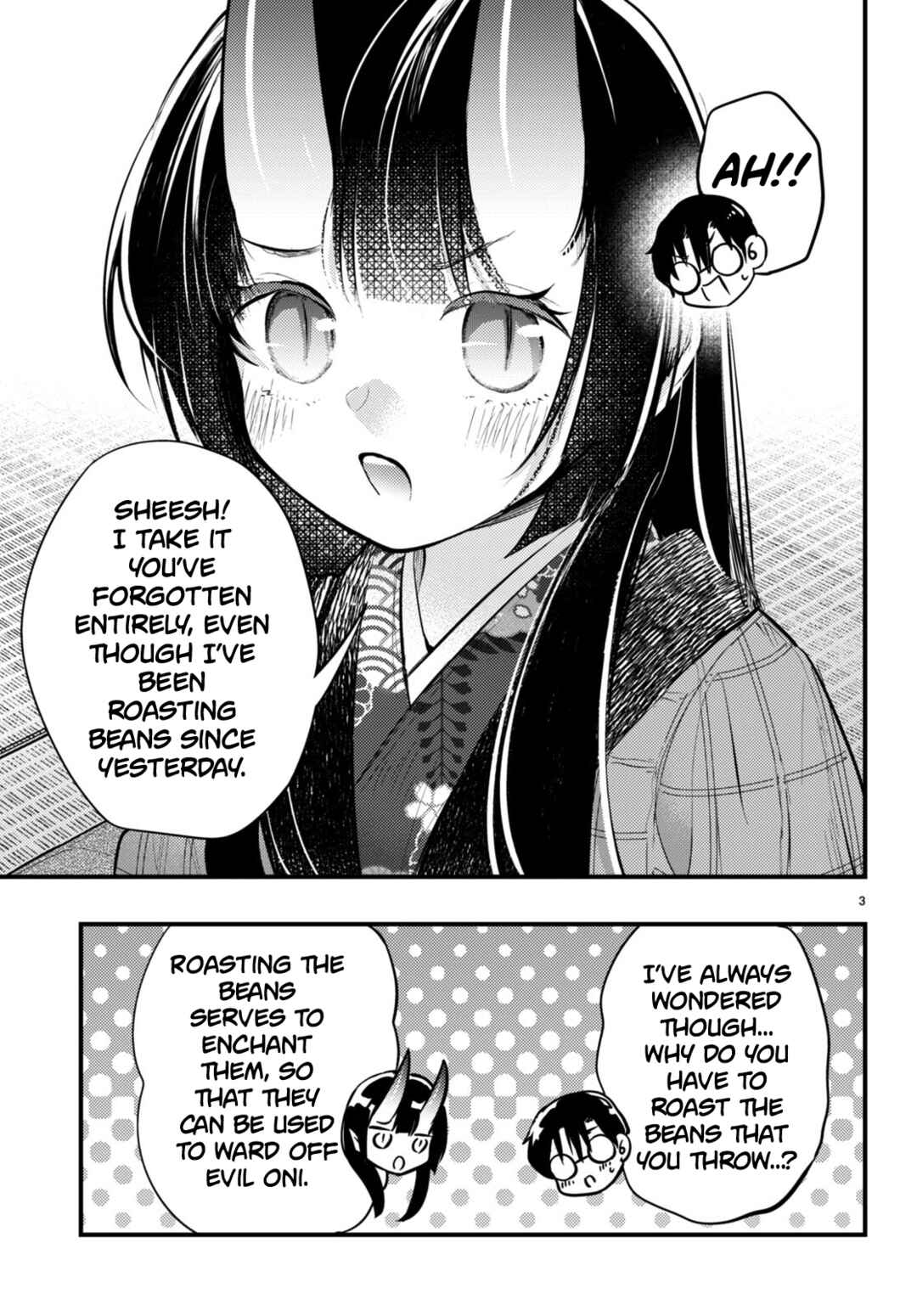 Page 3 Chapter 13 Tsuma no Kigen de Tenkou ga Kawaru Hanashi