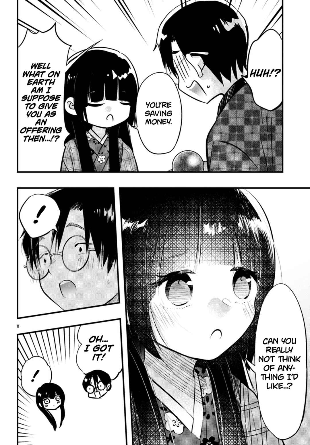 Page 8 Chapter 12 Tsuma no Kigen de Tenkou ga Kawaru Hanashi