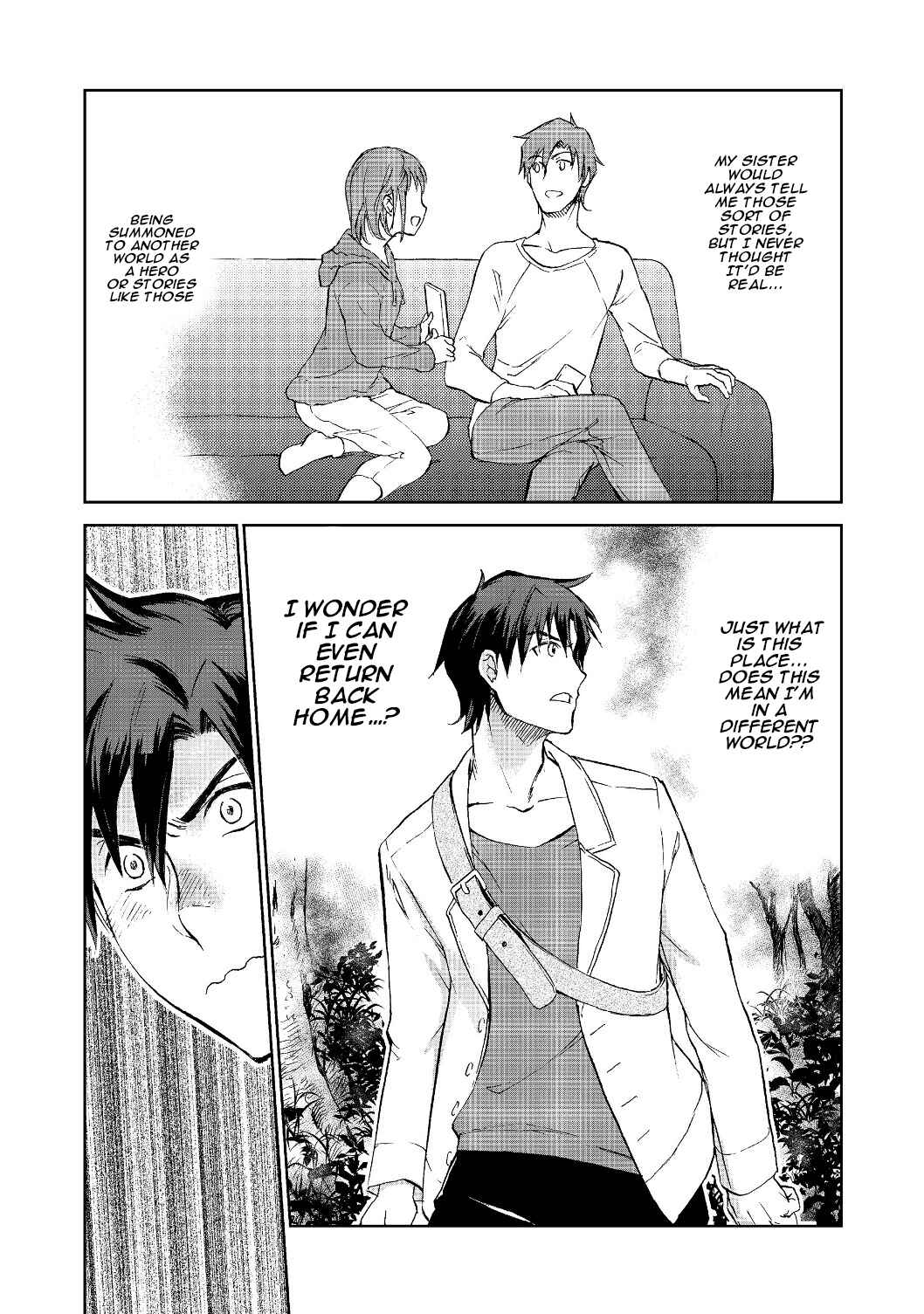 Page 14 Chapter 1 Isekai ni Otosareta... Jouka wa Kihon!