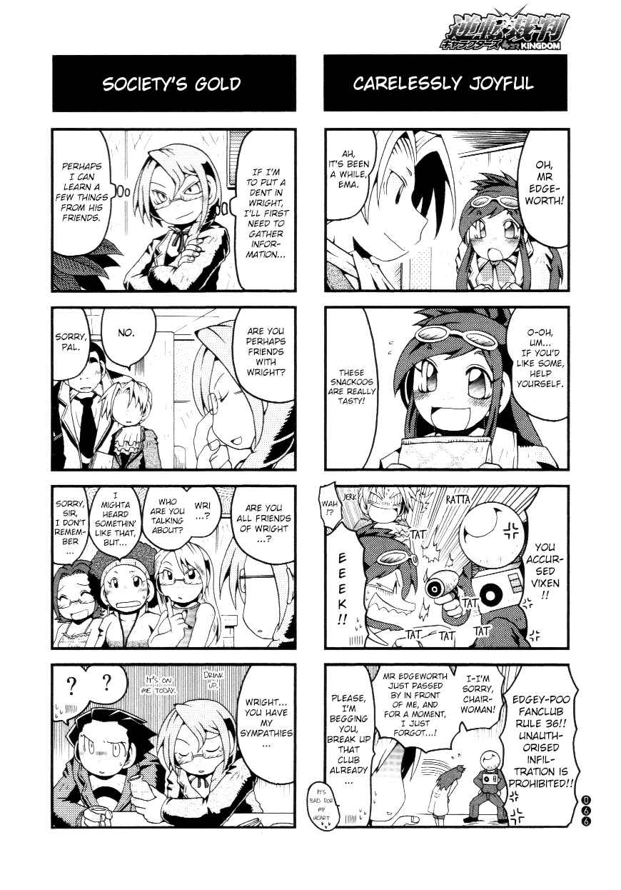 Page 6 Chapter 8 Ace Attorney Characters 4koma Kingdom