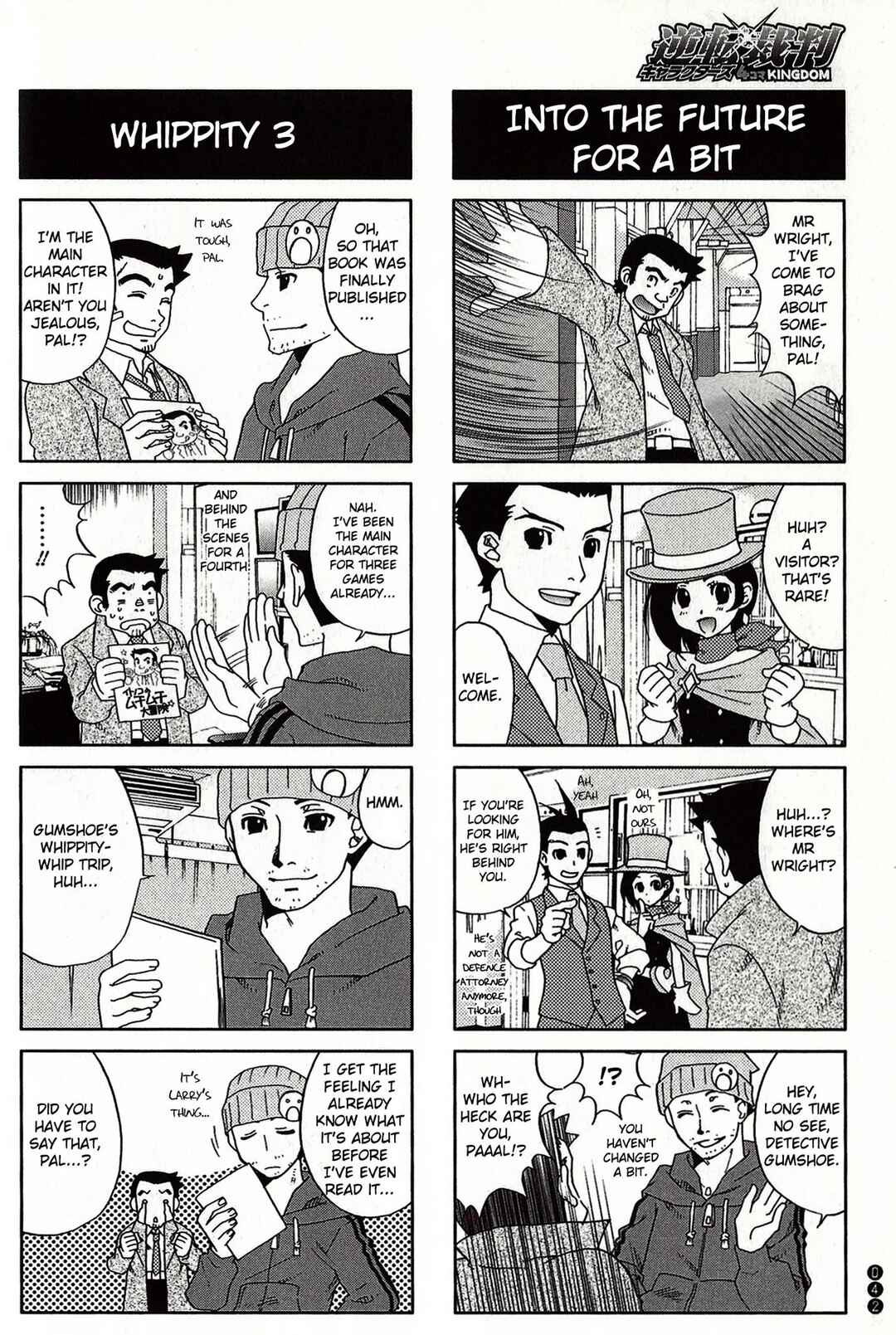 Page 6 Chapter 5 Ace Attorney Characters 4koma Kingdom