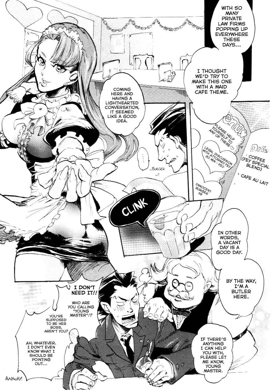 Page 3 Chapter 7 Ace Attorney Characters 4koma Kingdom